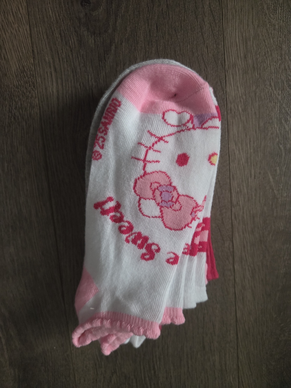Hello Kitty Womens 6pk Socks Nwot